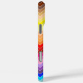 Regenboog Zig Zag Case-Mate iPhone Case (Achterkant / Rechts)