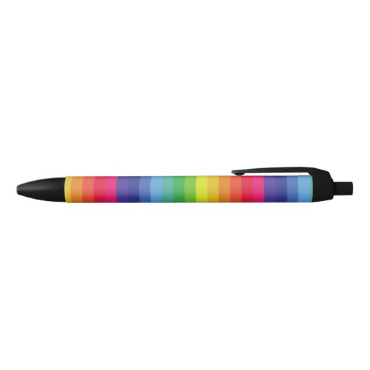 Regenboog Zwarte Inkt Pen (Bovenkant)