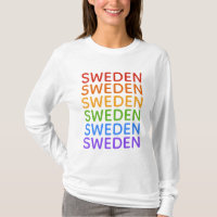 Regenboog Zweden shirten en jassen