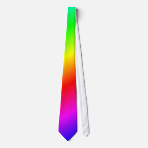Regenboogachtergrond Stropdas