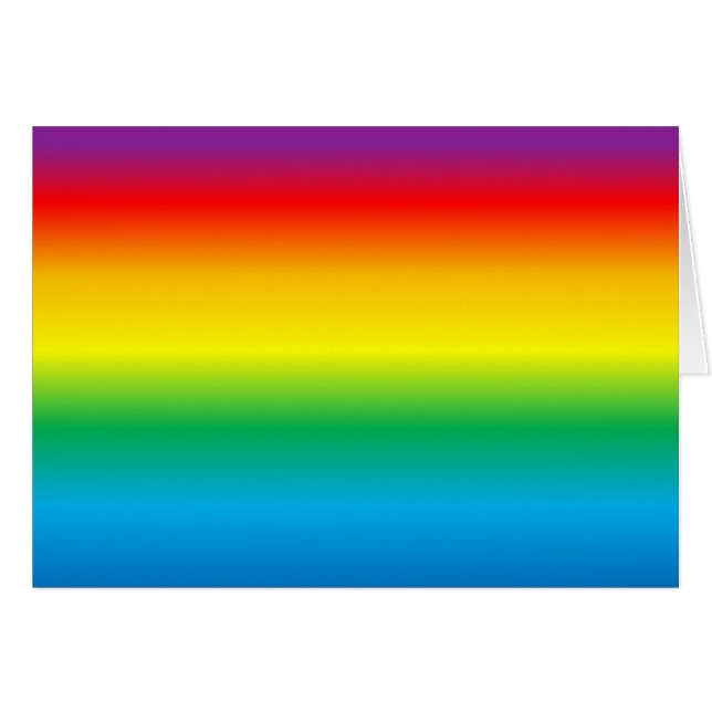 regenboogachtergrondkleur (Voorkant Horizontaal)