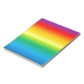 regenboogachtergrondkleur notitieblok (Gedraaid)