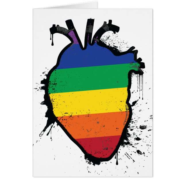 regenbooganatomisch hart (Voorkant)