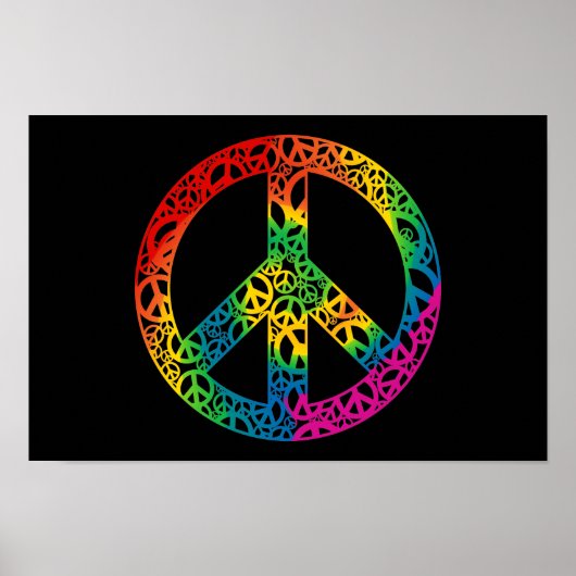 Regenboogartikelen voor vrede poster (Voorkant)