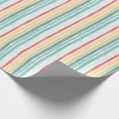 RegenboogBaby shower Cadeaupapier (Hoek)