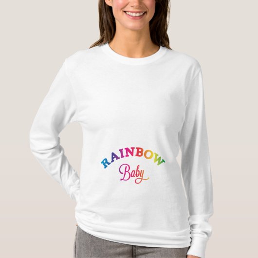 RegenboogBaby T-shirt (Voorkant)