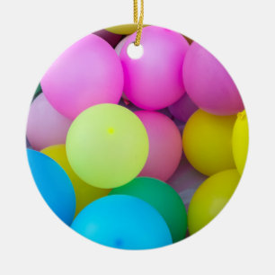 Regenboogballonnen Keramisch Ornament