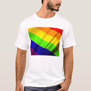 Regenboogbanner T-shirt