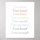 Regenboogbevestigingen voor kinderen poster (Voorkant)