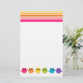 Regenboogbezit Briefpapier (Staand voorkant)