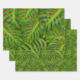 Regenboogbladeren Inpakpapier Vel