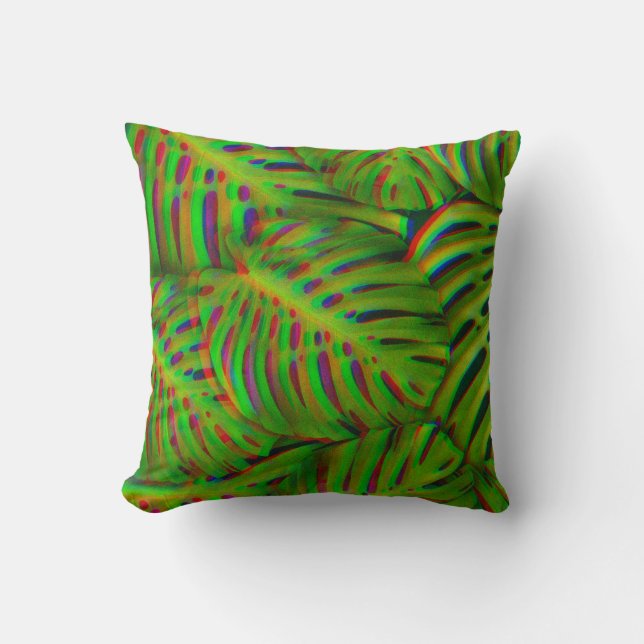 Regenboogbladeren Kussen (Voorkant)