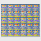 Regenboogblik "31" & "HAPPY BIRTHDAY", wolken, Sky Cadeaupapier (Vlak)