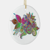 regenboogboeketornament keramisch ornament (Rechts)