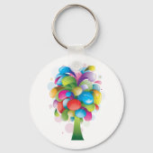 Regenboogboom Sleutelhanger (Voorkant)