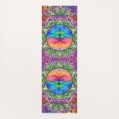 Regenboogboom van het leven yogamat (Achterkant)