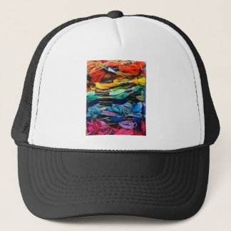 regenboogborduurfloss | Threads | naaien Trucker Pet