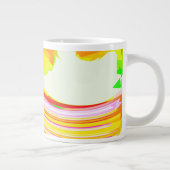 Regenboogborstel Extra Grote Beker (Rechts)