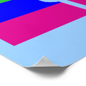 Regenboogbrief K Poster (Hoek)