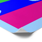 Regenboogbrief L Poster (Hoek)