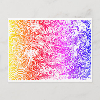 RegenboogBriefkaart Briefkaart