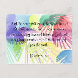 regenboogbriefkaart briefkaart