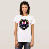 Regenboogbril T-shirt (Voorkant volledig)