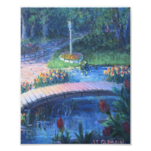 Regenboogbrug Foto Afdruk