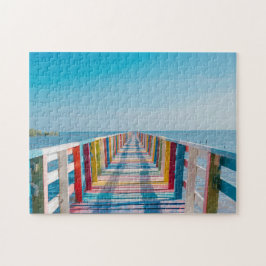 Regenboogbrug Legpuzzel