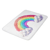 Regenboogbrug naar dromen badmat (Gekanteld)