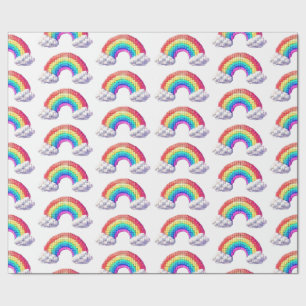 Regenboogbrug naar dromen cadeaupapier