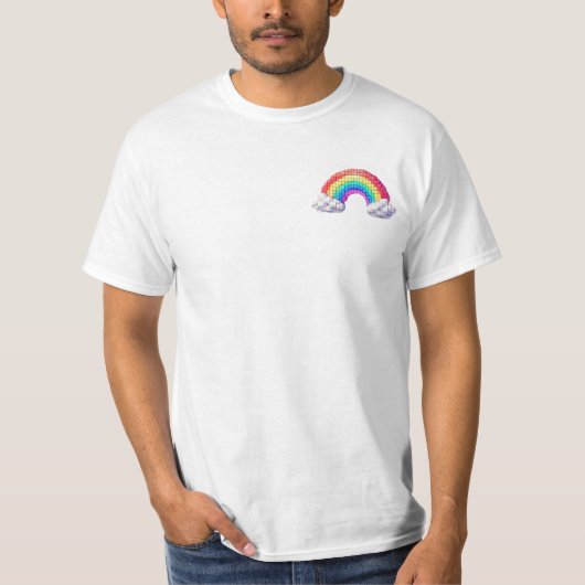 Regenboogbrug naar dromen t-shirt (Voorkant)