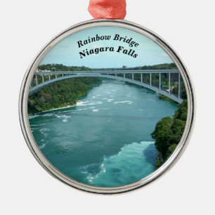 Regenboogbrug, Niagara Herfsten Metalen Ornament