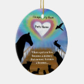 Regenboogbruggen Keramisch Ornament (Rechts)