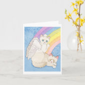 regenboogbrugkaart kaart (Gele Bloem)