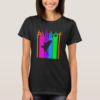 Regenboogbundel voor papegaaien met papegaaien t-shirt