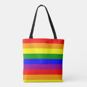 RegenboogCanvas tas (Achterkant)