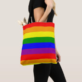 RegenboogCanvas tas (Dichtbij)