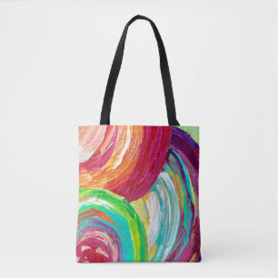 Regenboogcanvas tas/ tas