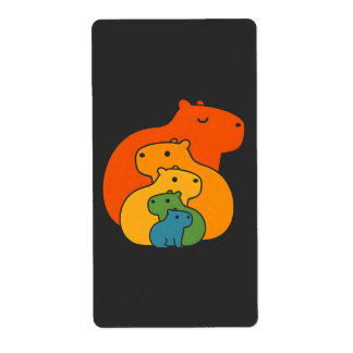 Regenboogcapibara's Etiket