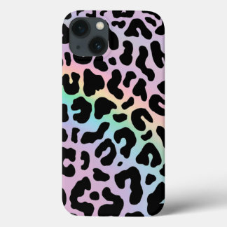regenboogcheetah iphone 7/8 hoesje