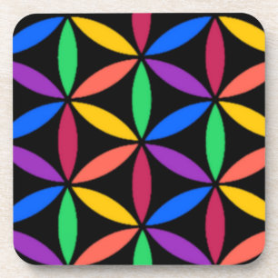 Regenboogcirkels Onderzetter