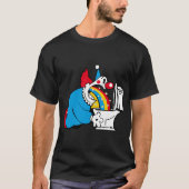 Regenboogclown T-shirt (Voorkant)