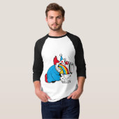 Regenboogclown T-shirt (Voorkant volledig)