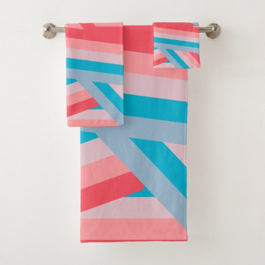 Regenboogcollage Bad Handdoek (Insitu)