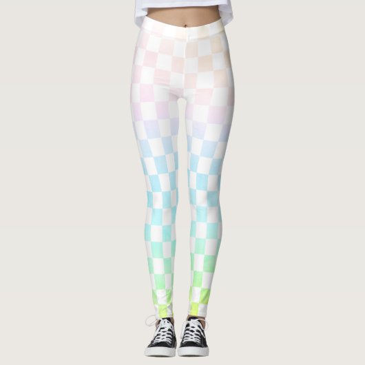 Regenboogcontrole Leggings (Voorkant)
