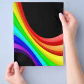 Regenboogcurve Flyer (Hand)