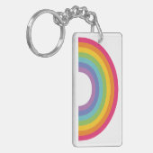 Regenboogdag Pride Sleutelhanger (Voorkant Links)