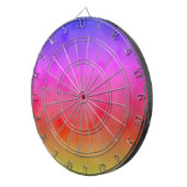 Regenboogdamp Dartbord (Voorkant Rechts)