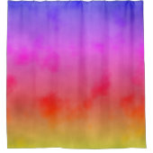 Regenboogdamp Douchegordijn (Voorkant)